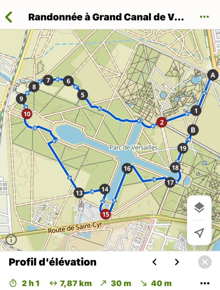 LE PARCOURS marche avec la Gée 27 09 2025